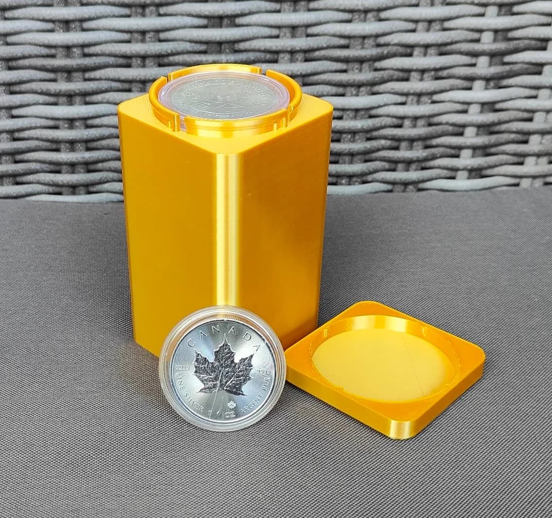 Münztube für 15x 1 Oz Silbermünzen
